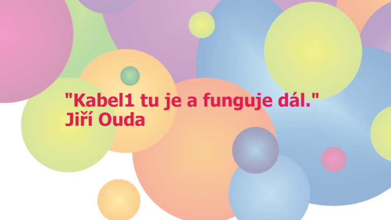 25 let internetu v Klášterci