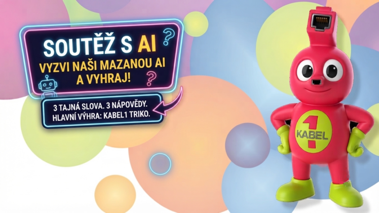 Soutěž s AI o tričko Kabel1