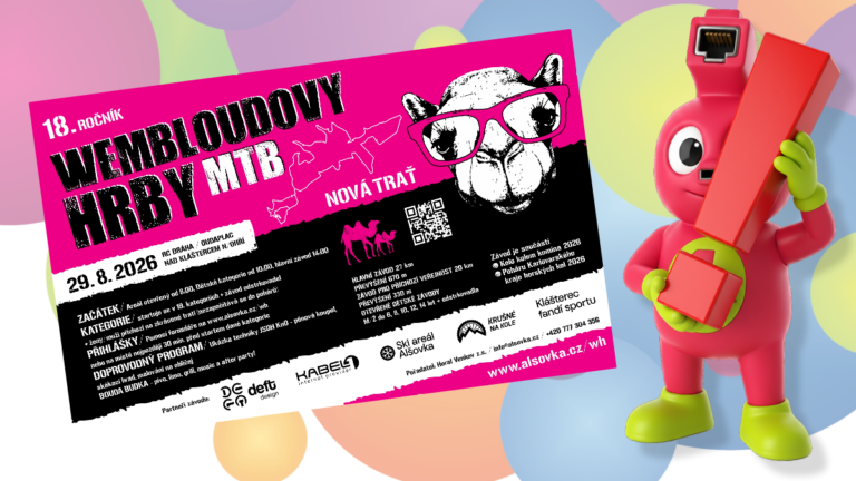 AKCE PARTNERA: 18. ročník Wembloudovy hrby (MTB) 29.8.2026